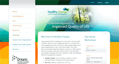 Desktop Screenshot of healthychange.ca